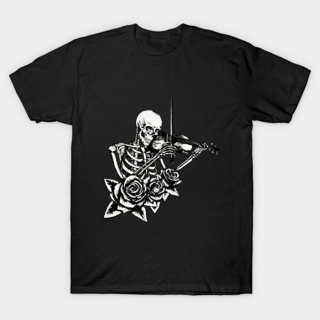 The Devil's Violinist T-Shirt by Yllia